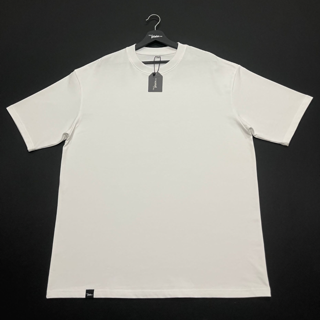 Premium Oversized White-Tee